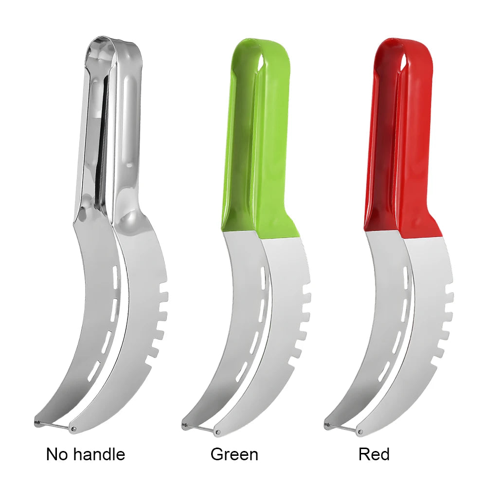 Stainless Steel Fruit Slicer – Watermelon, Melon & Pineapple Peaceful Pleasures Health and Wellness