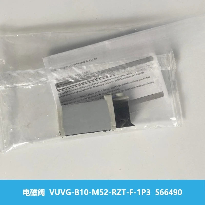 Festo VUVG-B10-M52-RZT-F-1P3 566490 Solenoid Valve 5/2-Way