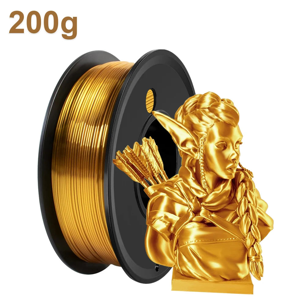 DINGSUN 3D Silk PLA Filament 1.75mm | 200g to 1kg Spool