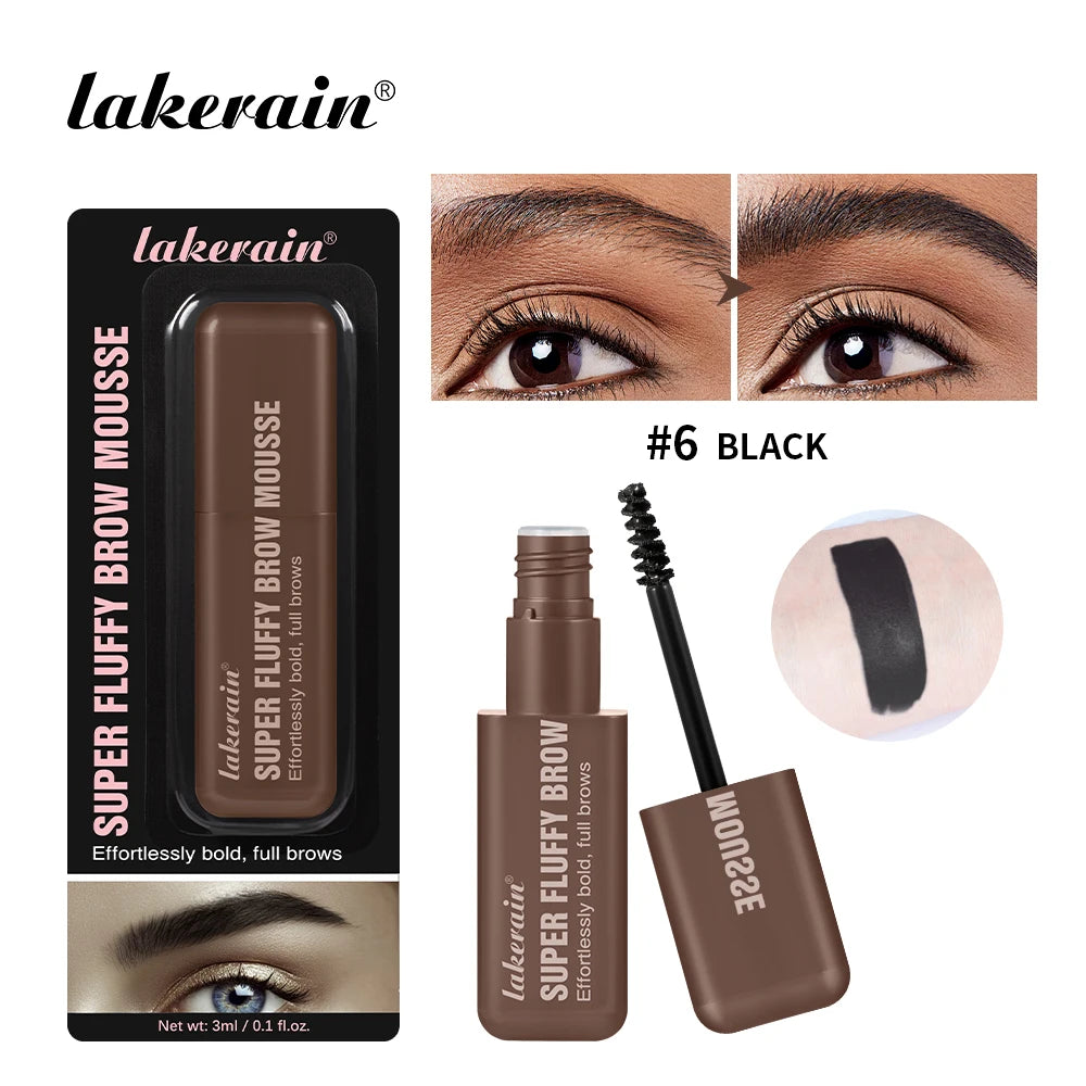 Brow Mousse Super Fluffy High Color Rendering Fill In The Sparse And Vacant Parts of The Eyebrows Smooth Super Fluff Thick Brow Peaceful Pleasures Health and Wellness color6