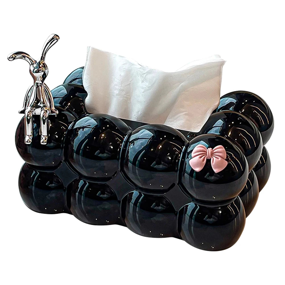 Cloud Tissue Box | Cotton Candy Bubble Tissue Holder Decor