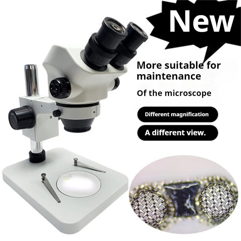 7-45X Binocular Microscope for Mobile Phone Maintenance, Circuit Board Inspection, and Stereo Vision Microscope Peaceful Pleasures Health and Wellness