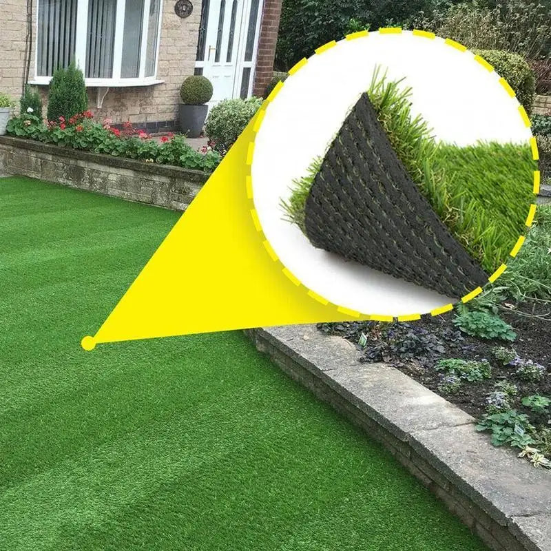 50*100cm Artificial Plant Lawn Carpet Natural Landscape Decoration Garden Simulation Fake Moss Lawn Turf Green Grass Wholesal Peaceful Pleasures Health and Wellness