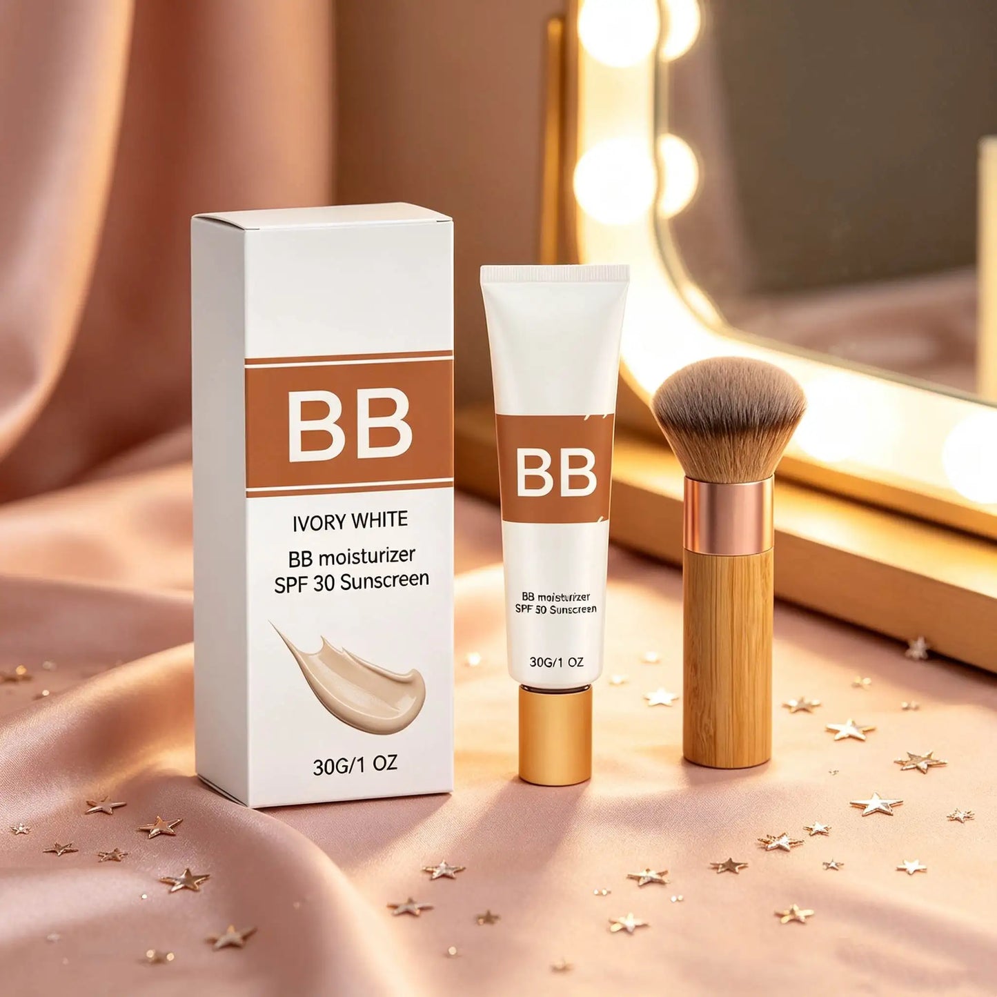 BB Cream SPF 30 Full Coverage Concealer Foundation – 3 Shades