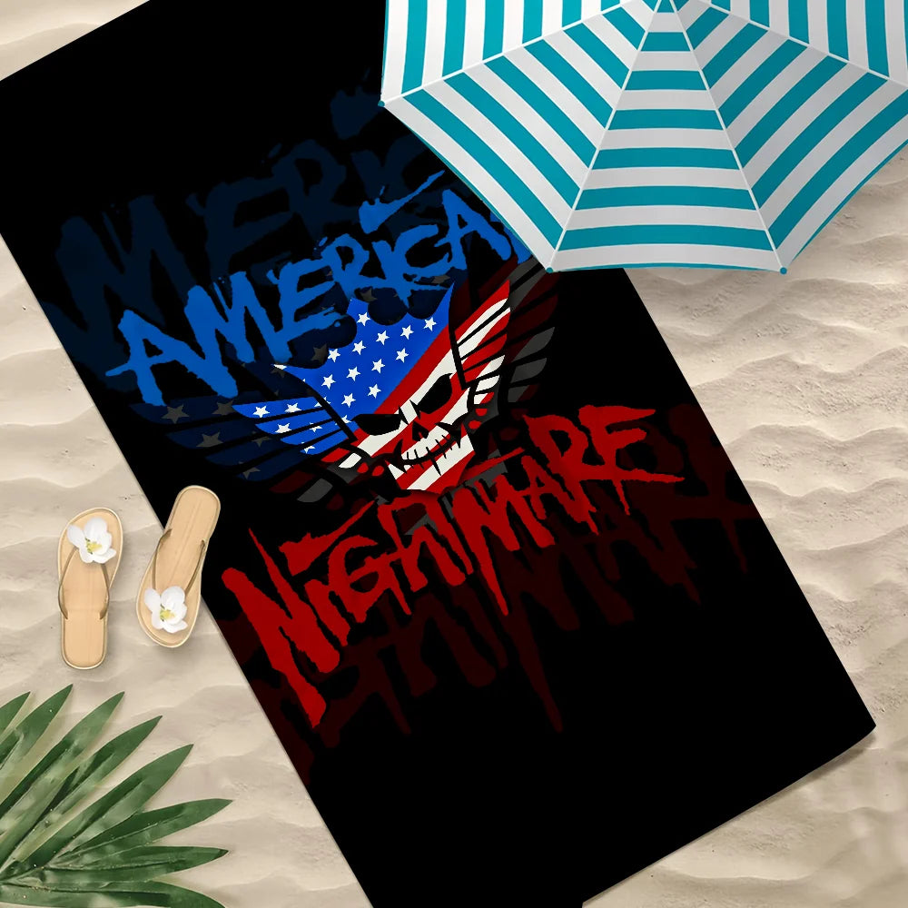 Cody Rhodes Wrestler Logo Quick-Dry Sports & Beach Towel