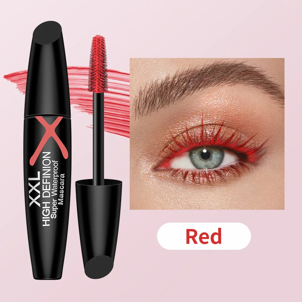 Multicolor Waterproof Eye Black Mascara – Sweatproof Party Makeup