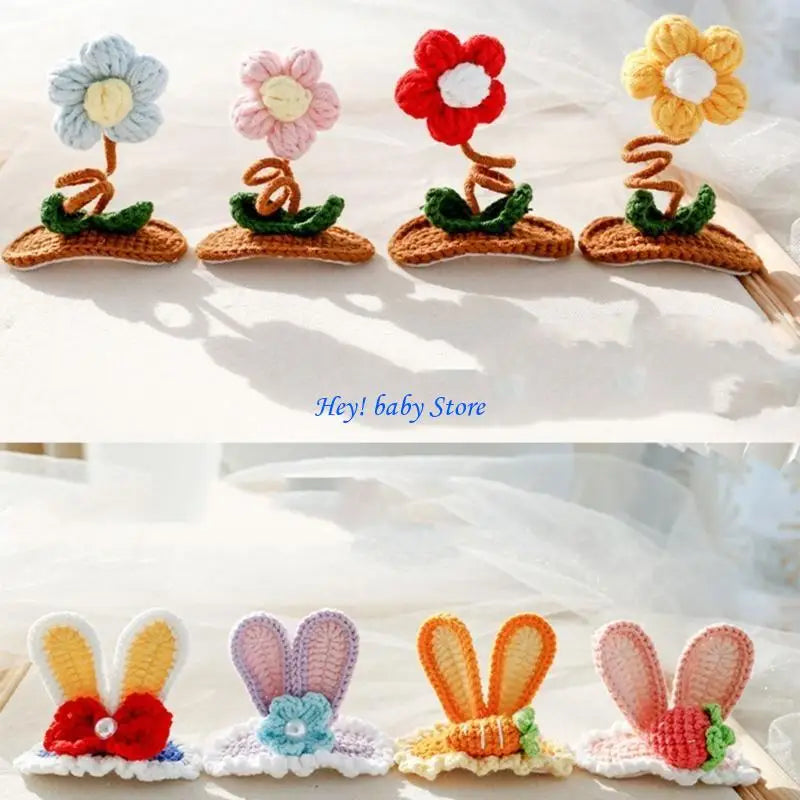 Flower Baby Hair Clips & Barrettes for Girls Ages 1–3