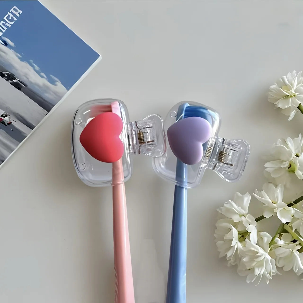 Portable Toothbrush Head Covers – Reusable Protective Caps Toothbrush Protector Cap Peaceful Pleasures Health and Wellness