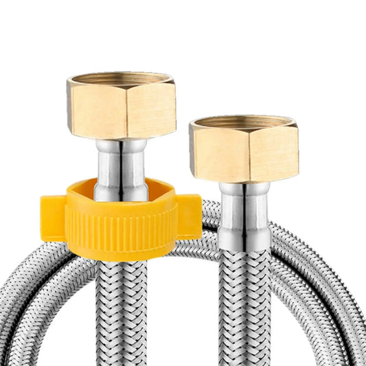 G 1/2" Stainless Steel Corrugated Plumbing Hose | 20–200cm Plumbing Supply Hose Oasis Select