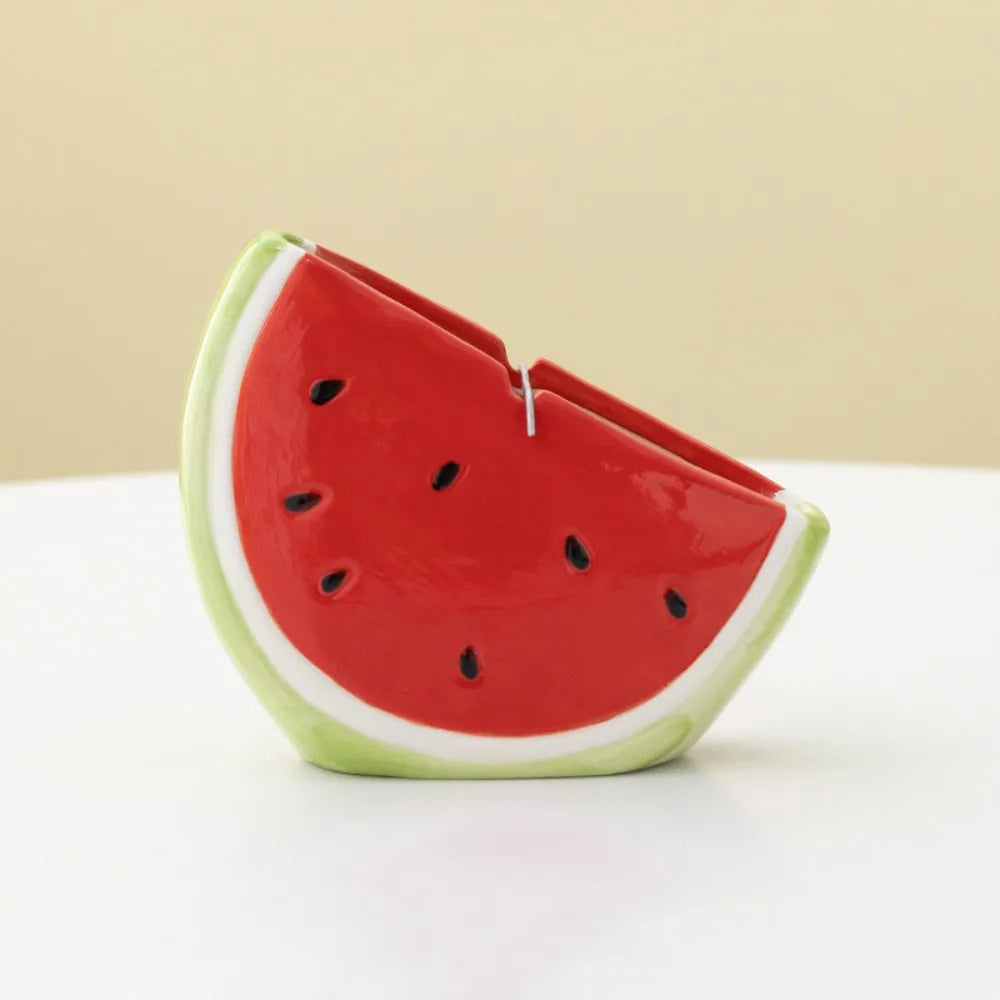 Watermelon Ceramic Mosquito Coil Holder & Incense Burner