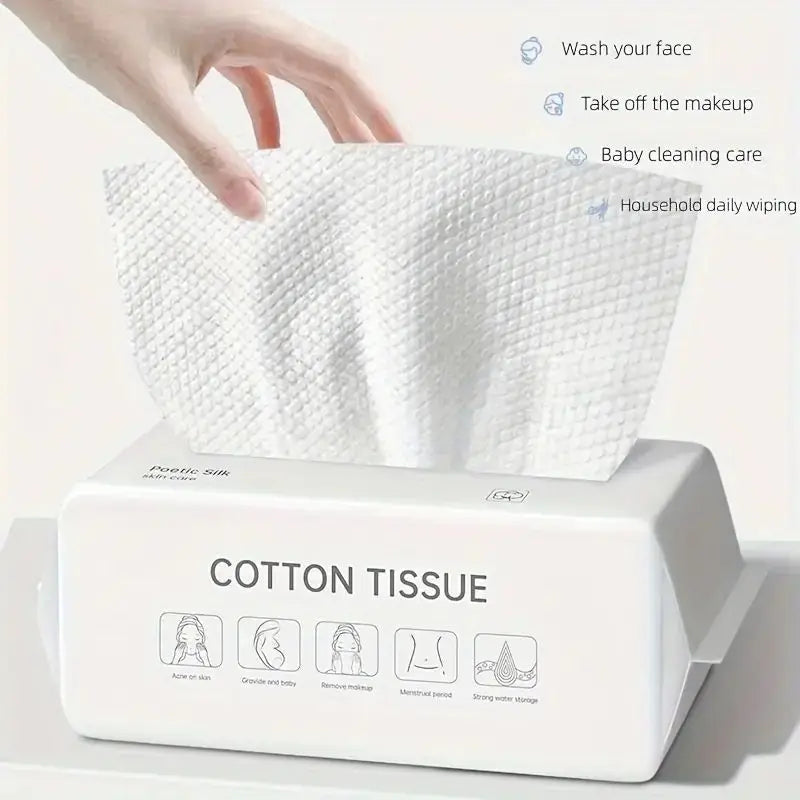 100-Count Ultra-Soft Facial Cleansing Wipes | Alcohol-Free