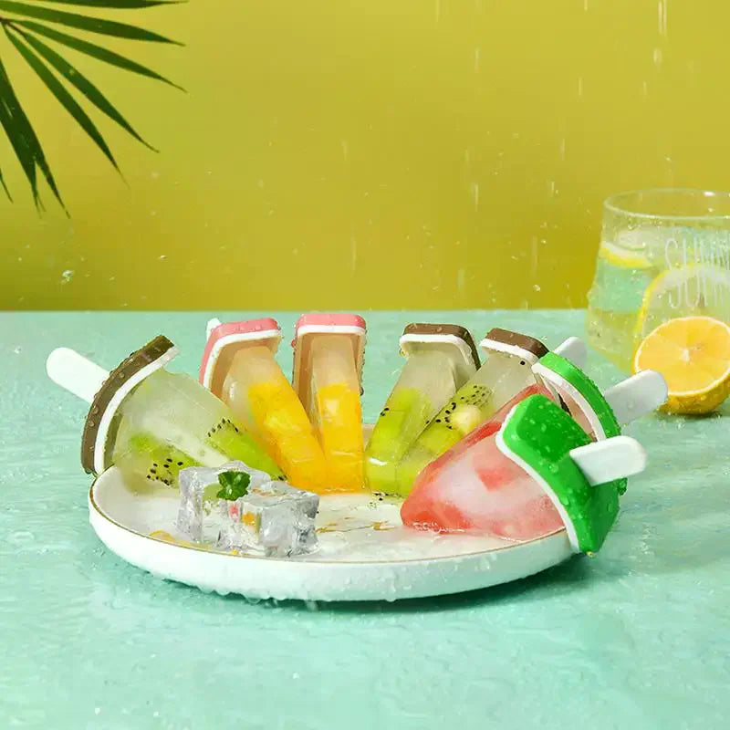 Watermelon Ice Pop Mold | DIY Popsicle Maker with Cover