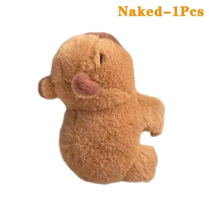 Capybara & Dolphin Snap Circle Plush Wrist Toy | Party Decor
