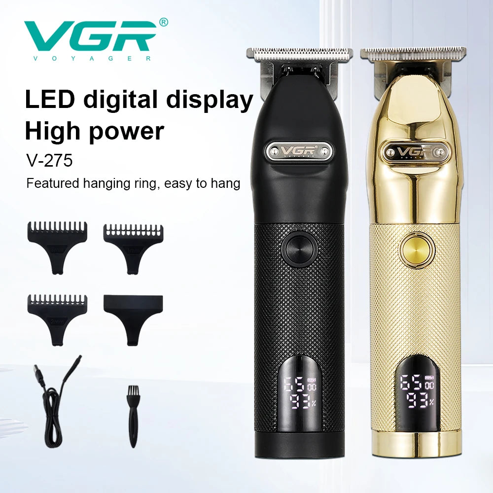 VGR V-275 Professional Electric Hair Clipper | LCD, Rechargeable