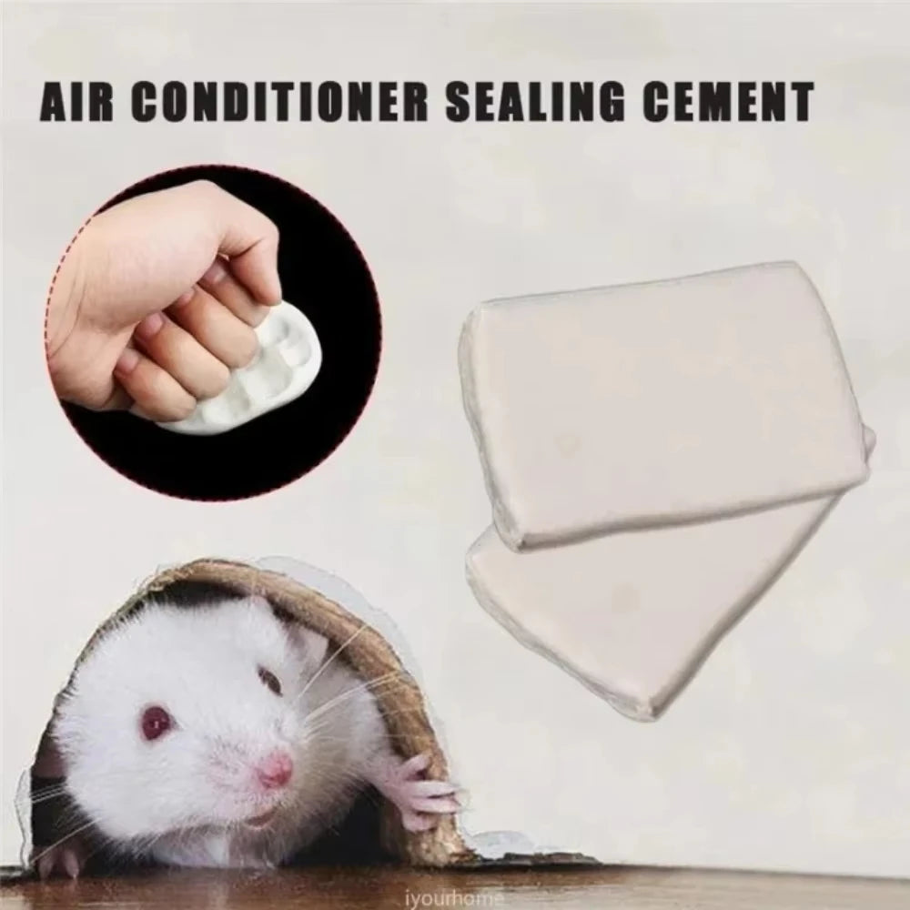 1-20pcsWall Hole Sealant Sewer Pipe Waterproof Rubber Mastic Mud Household Tools Caulk Air Conditioner Hole Plug Filler Cement Peaceful Pleasures Health and Wellness