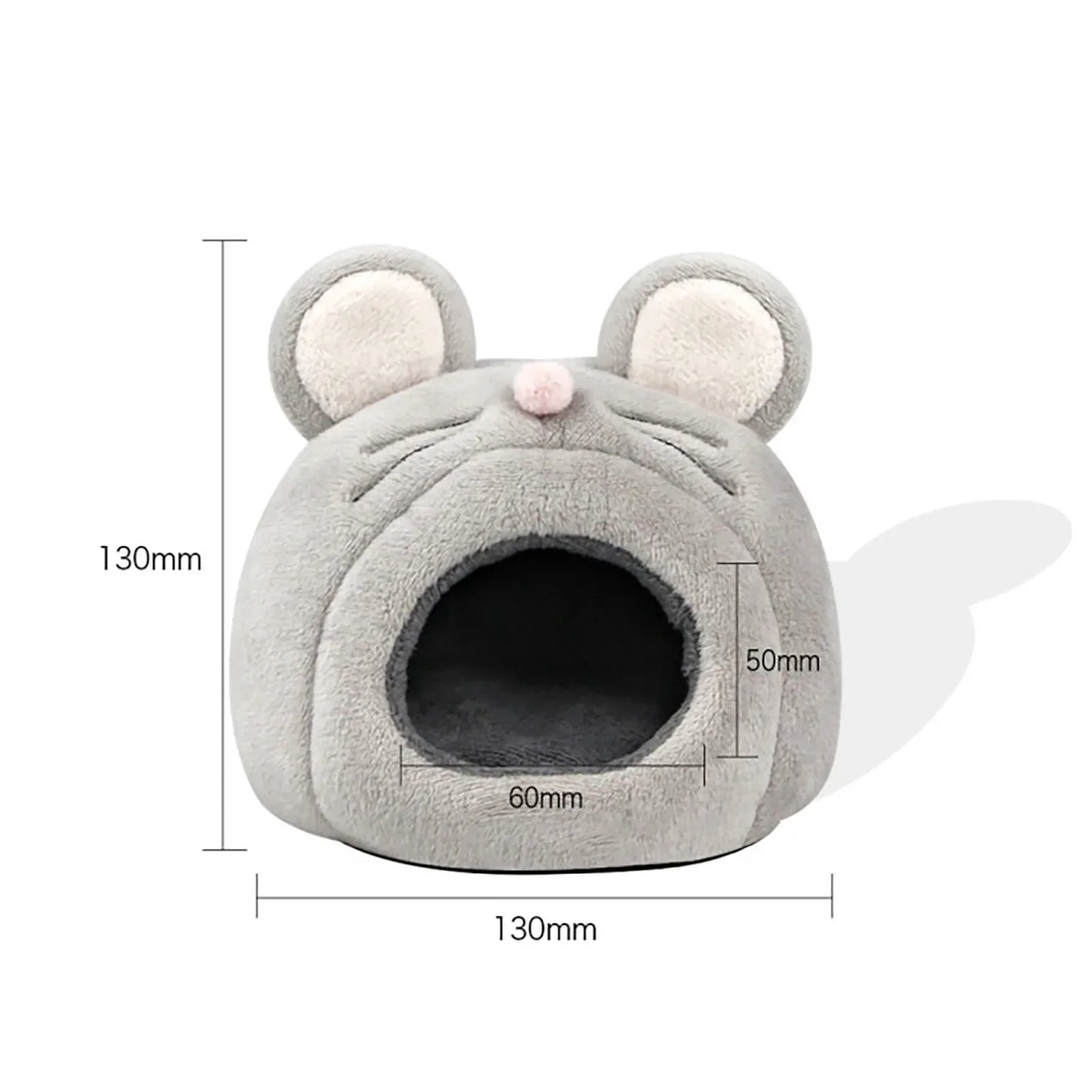 Soft Hamster House Bed – Guinea Pig, Mice & Small Pet Nest