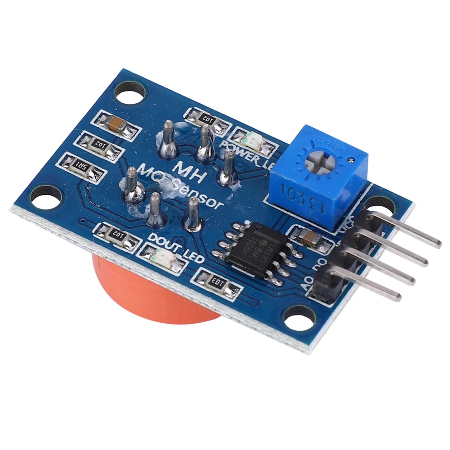 Double-Sided 150mA Alcohol Sensor Module Ethanol Gas Sensor Alcohol Gas Sensor for Electronics Parts Electronics Supplies Peaceful Pleasures Health and Wellness