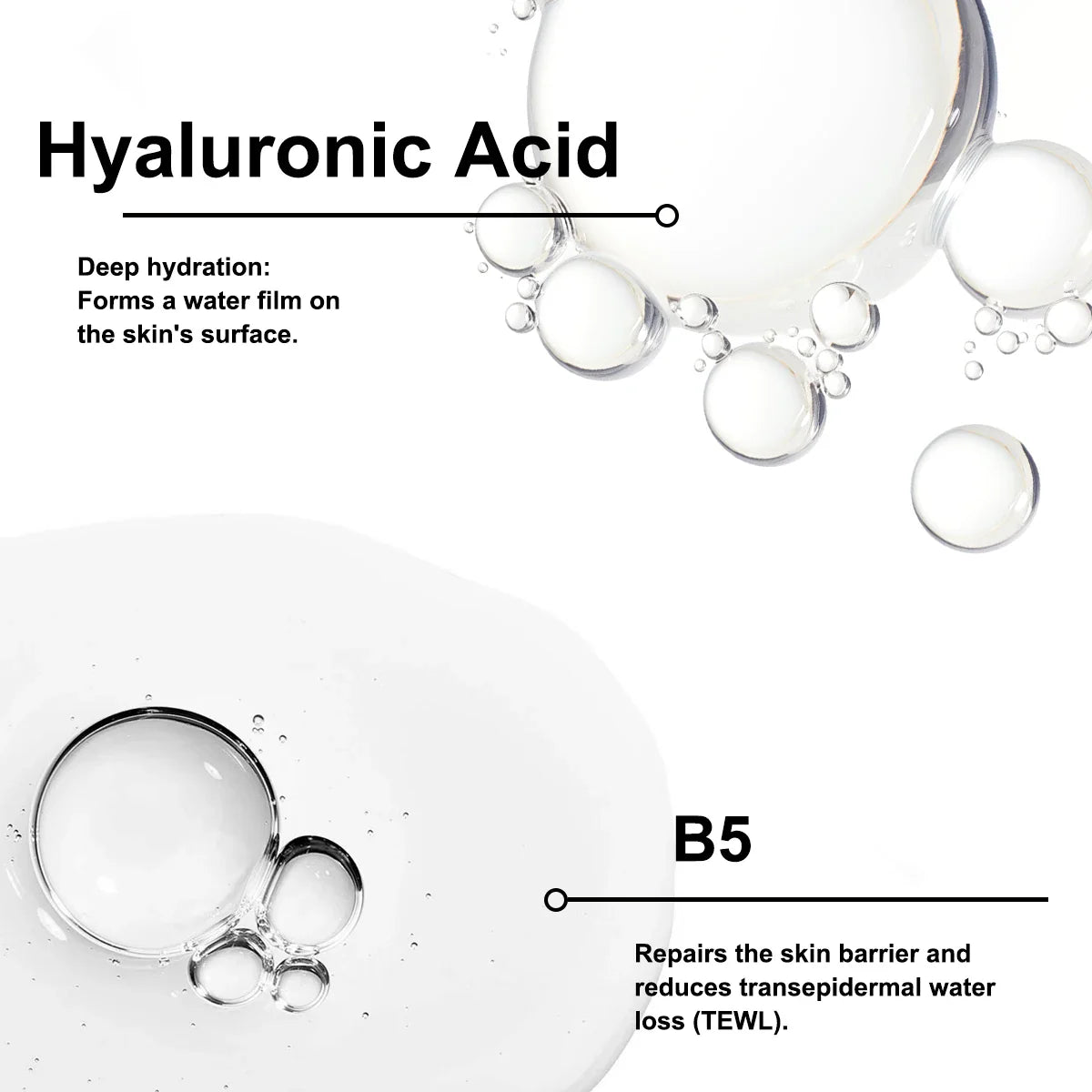 Hyaluronic Acid 2% + B5 Face Serum – Deep Hydration 30ml