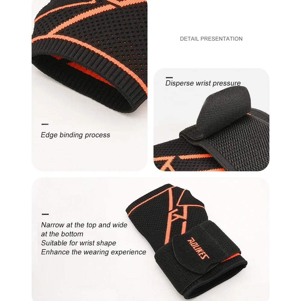 1PC Wrist Brace - Adjustable Compression Support for Men & Women, Fits Left/Right Hand - Carpal Tunnel & Pain Relief Peaceful Pleasures Health and Wellness