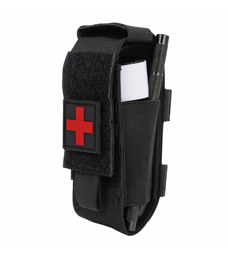Tactical First Aid New Metal Aluminum Rod Tourniquet Survival Hemostasis Second Generation Upgrade Repeated Use Strengthen Peaceful Pleasures Health and Wellness
