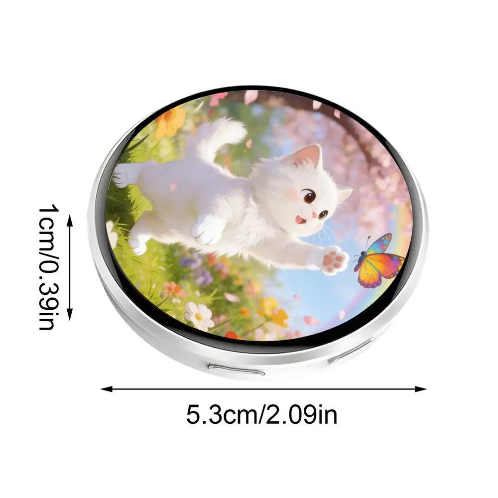 HD Touchscreen Electronic Badge – Digital Photo Display Pin