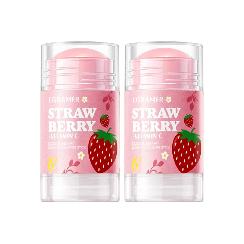 LGRAMER Strawberry VC Neck & Face Moisturizing Cream Stick