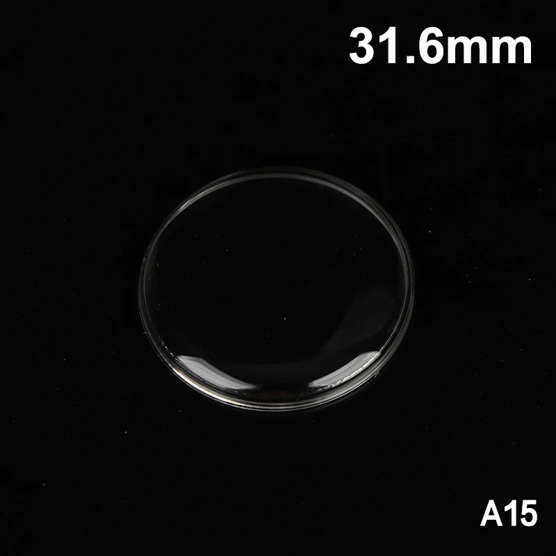 28–32.2mm Acrylic Watch Crystal Lens Dome Replacement Cover