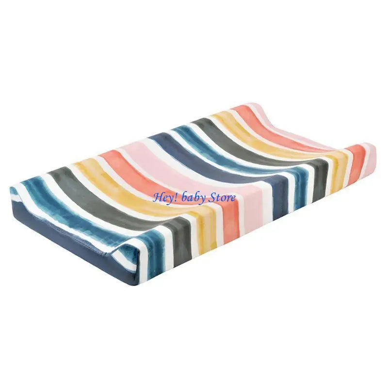 Floral Leaf Fitted Crib Sheet | Boho Watercolor Botanical Nursery