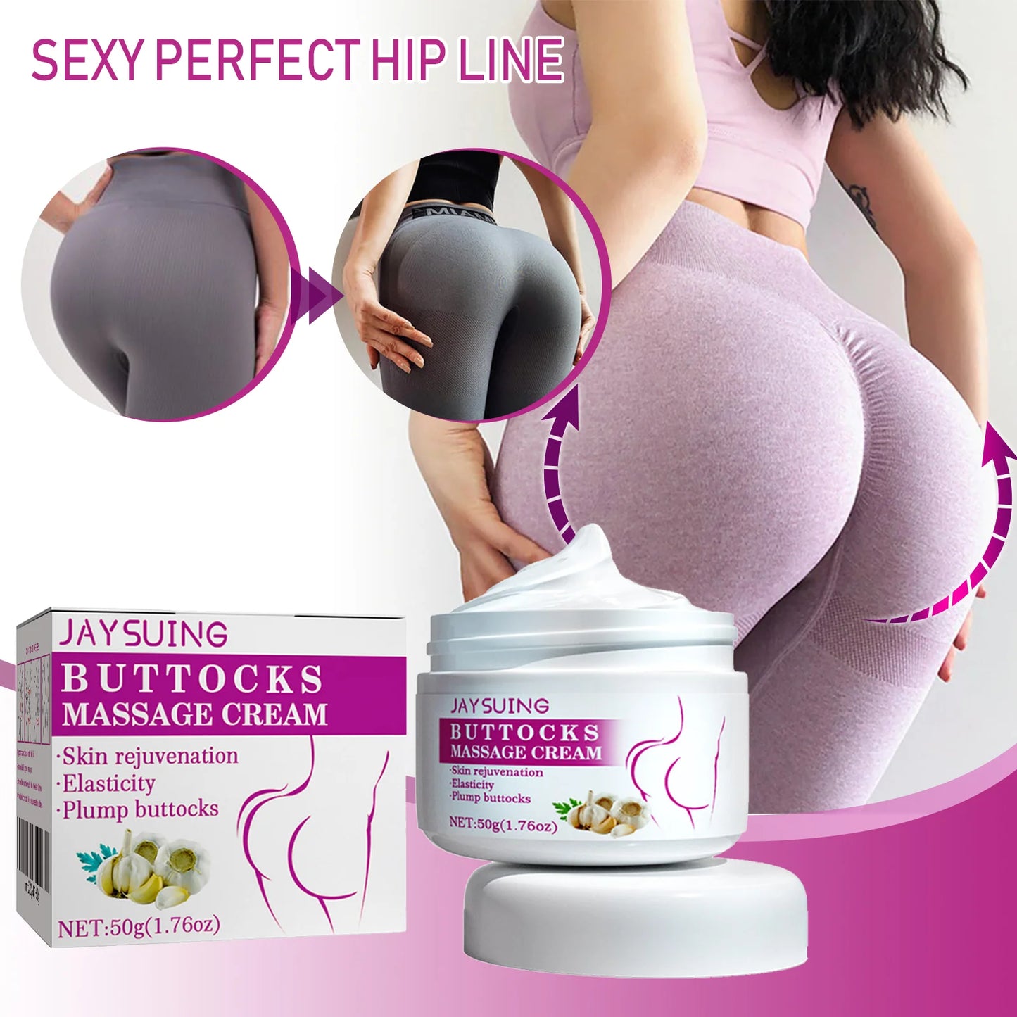 Butt Firming & Lifting Cream – Plump, Shape & Tighten