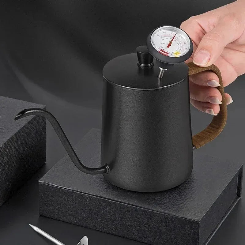 Instant Read Stainless Steel Coffee Thermometer Probe for Coffee Pot Milk Frothing Jug Kitchen Tool Peaceful Pleasures Health and Wellness