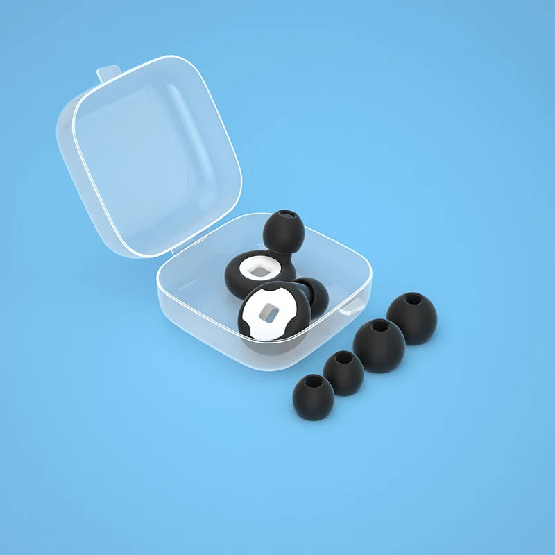 Silicone Noise-Reducing Earplugs | Sleep, Travel & Focus