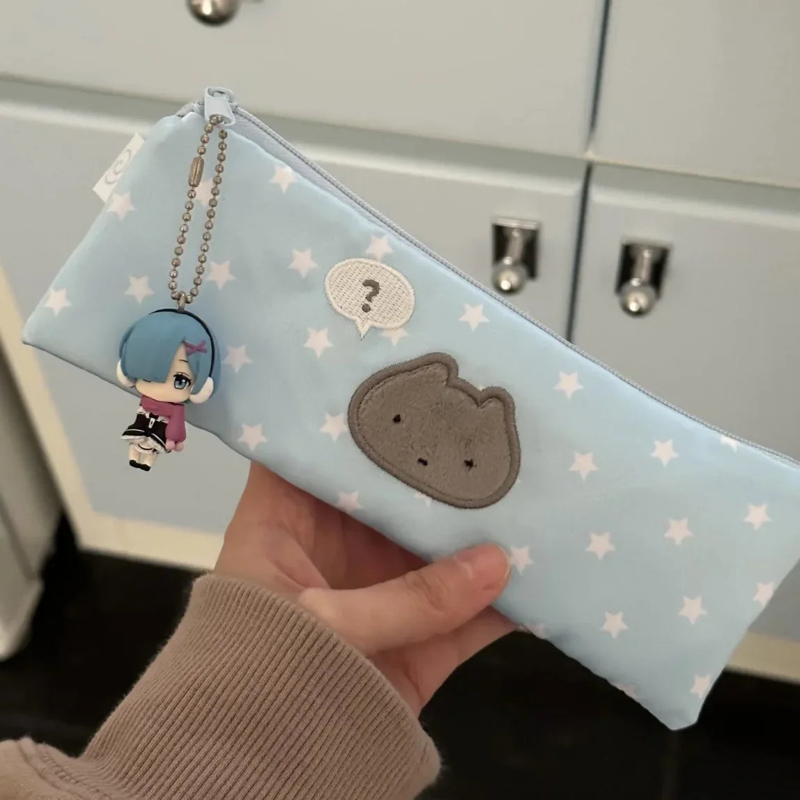 Cute Stars Pencil Case Mesh Multilayer Pencil Bag Multifunctional Large Capacity School Stationery Bag For Boys Girls Peaceful Pleasures Health and Wellness
