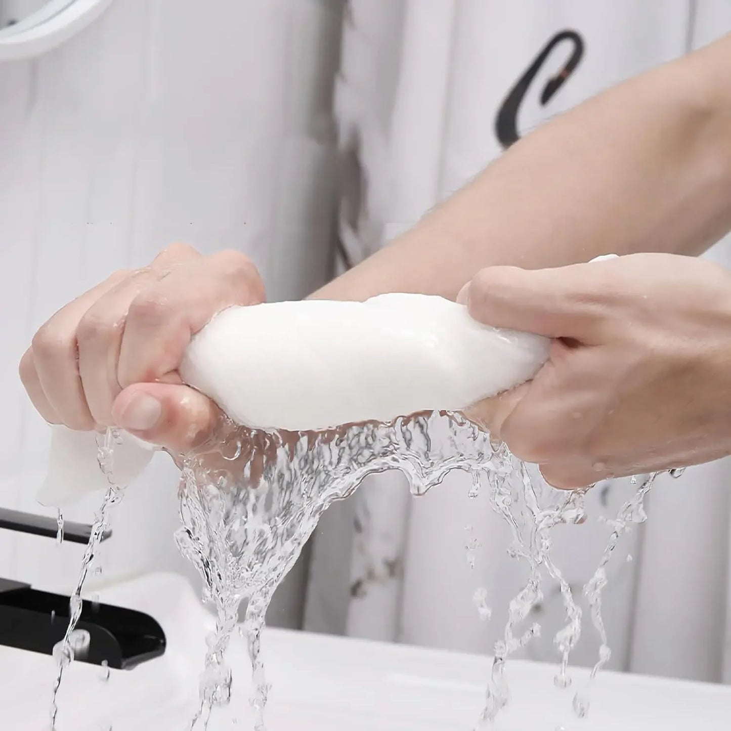 Compressed Disposable Face Towels – 100% Cotton, Travel & Spa