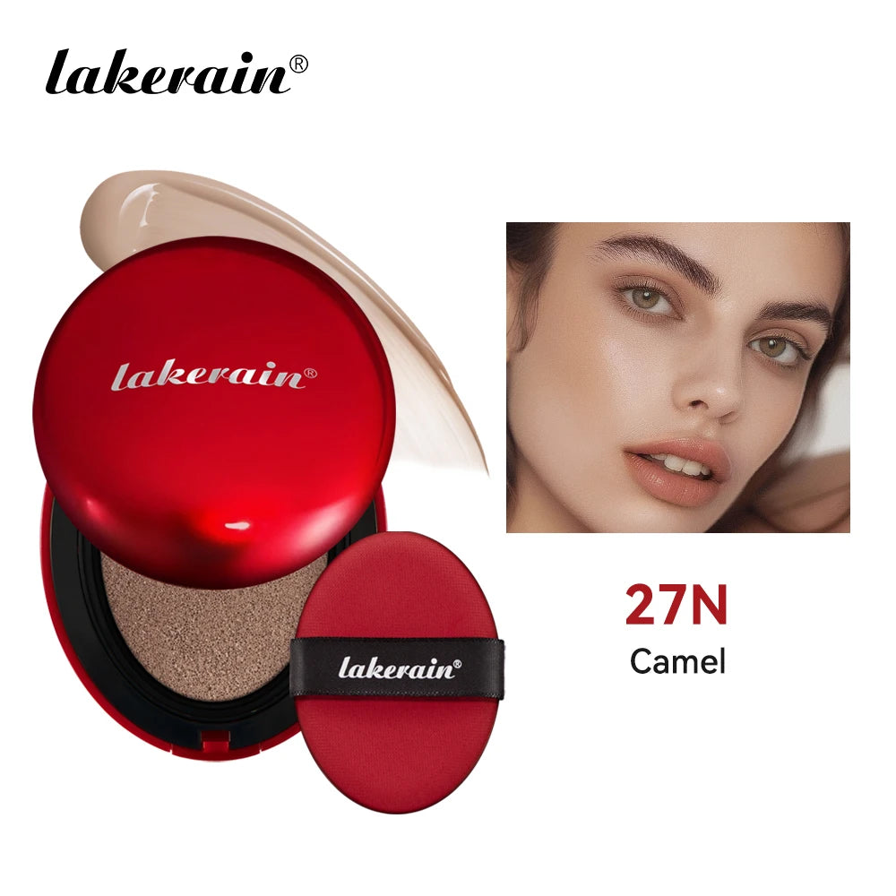 Mask Fit Red Cushion Foundation Long-Lasting Lightweight Buildable Coverage Semi-Matte Finish Korean Cushion Founda Peaceful Pleasures Health and Wellness 27N