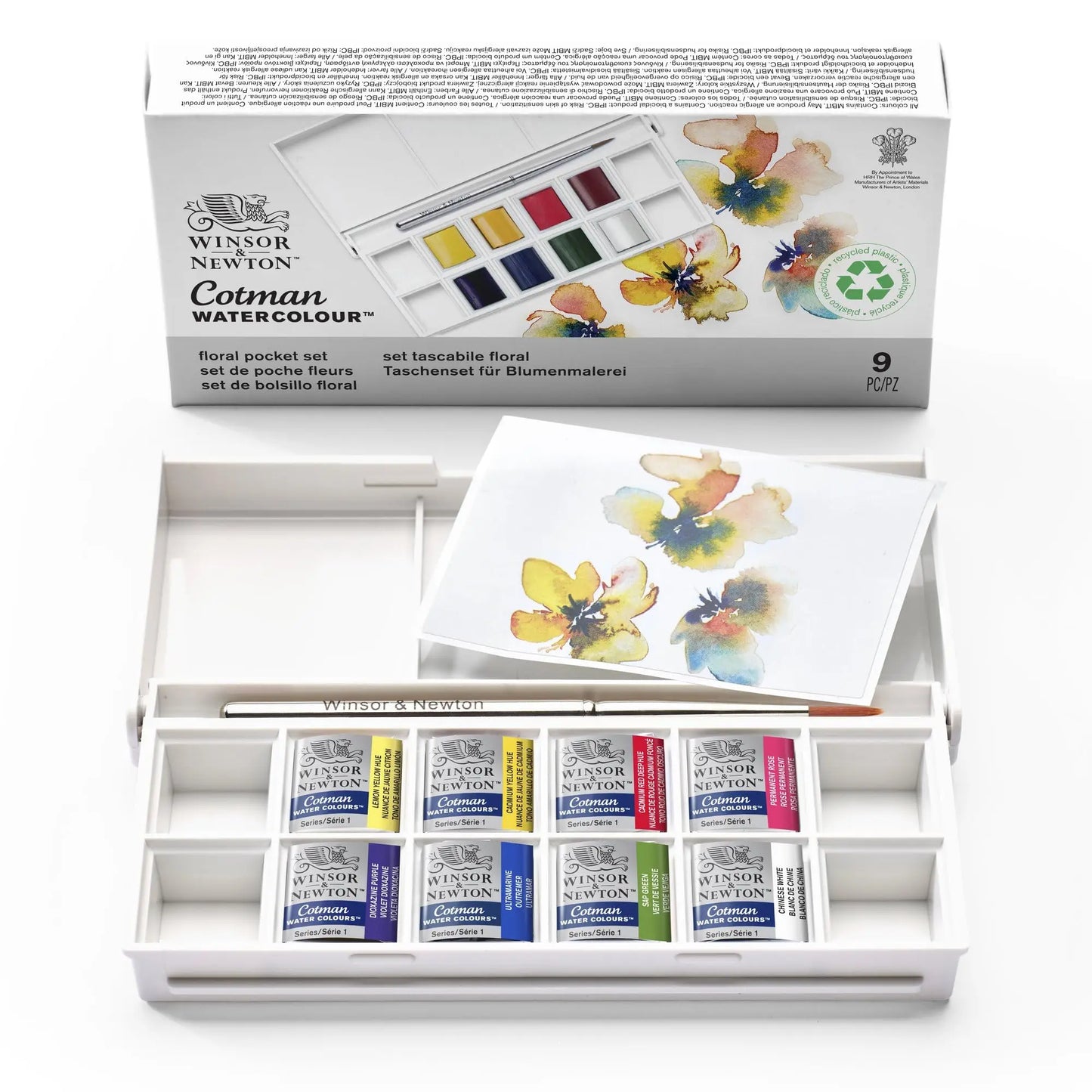 Winsor Newton Cotman Watercolor Paint 6 Metallic Colors 0 27-oz Tubes
