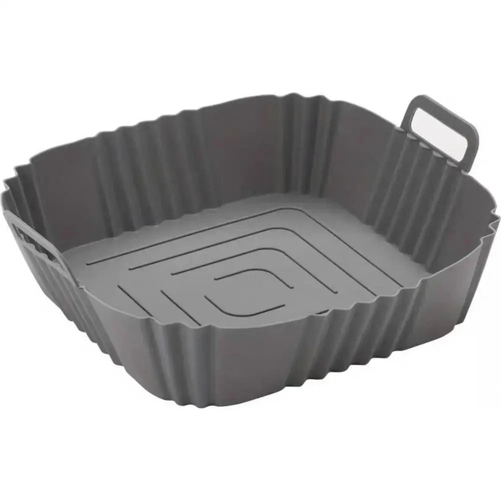 Silicone Air Fryer Liner – Non-Stick Reusable Square Baking Tray