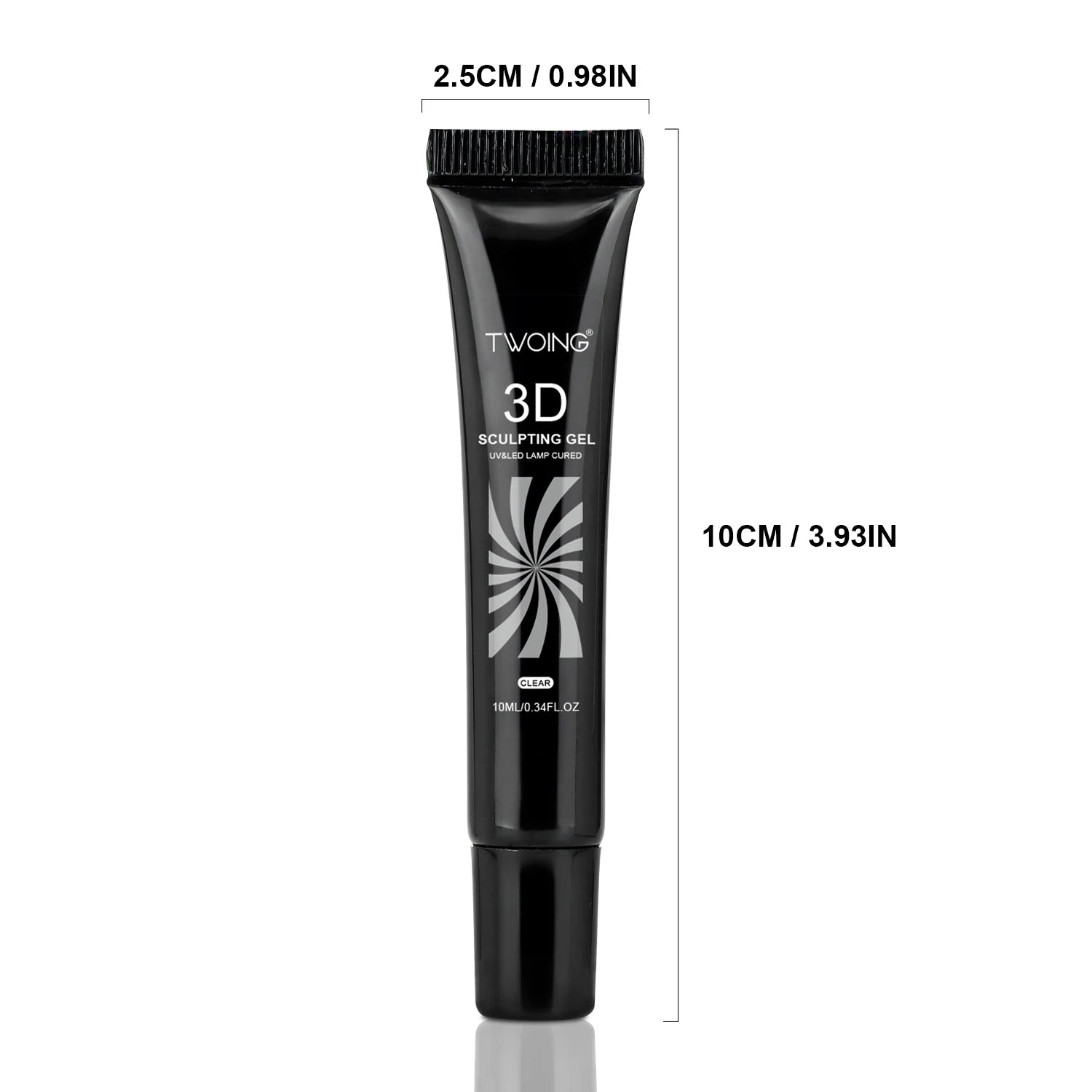 3pcs 3D Nail Art Gel - DIY Designs,Waterproof Sculpting gel，Waterproof Nail Art Design Gel for Intricate Carvings & Shapes 10ml Peaceful Pleasures Health and Wellness