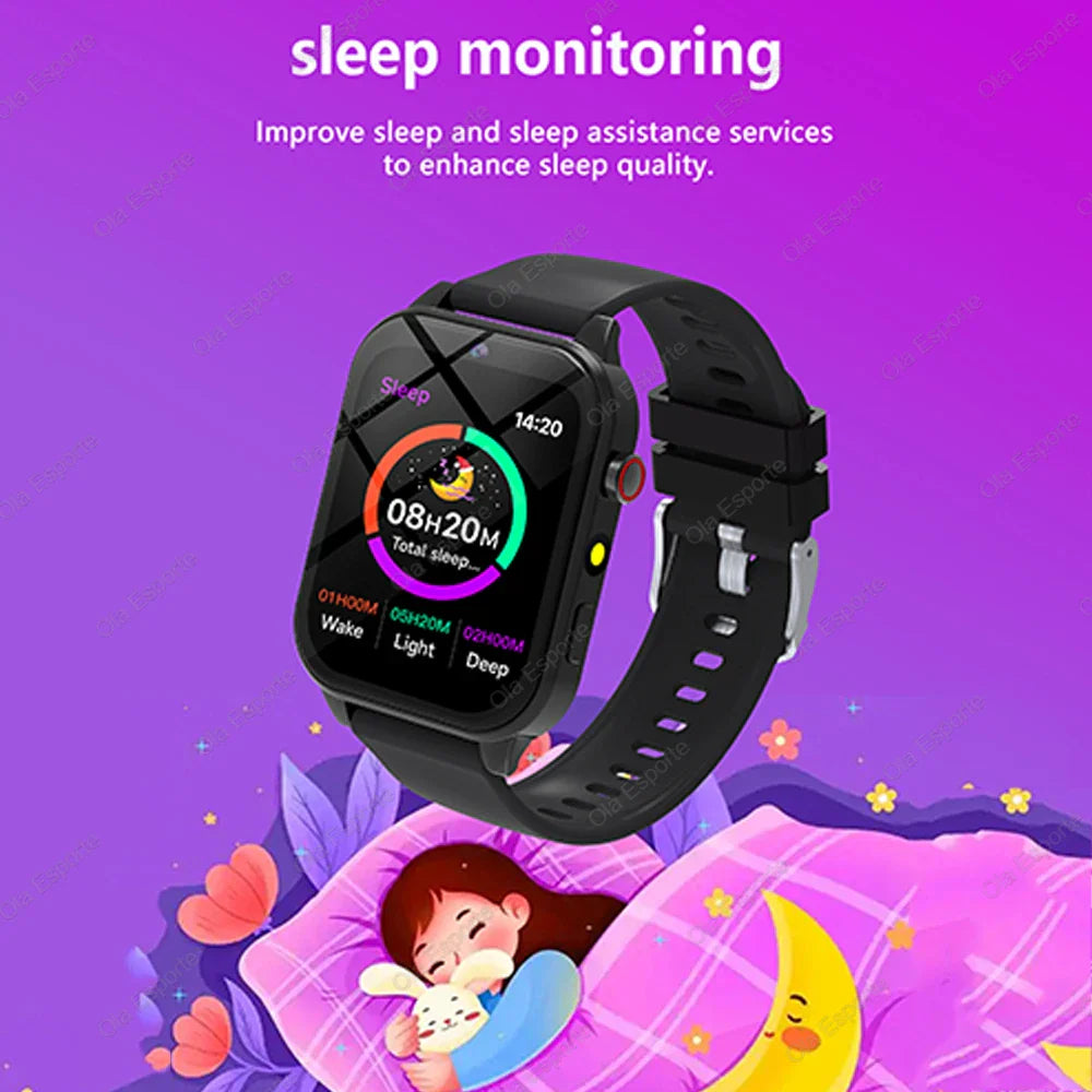 Kids Smart Watch HD Camera 18 Games Sleep Tracker Gift
