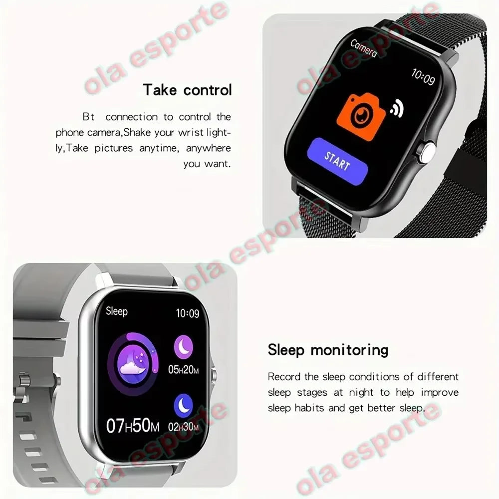 Ola Esporte 1.83" Smart Watch | BT Calls, Fitness & Health Track