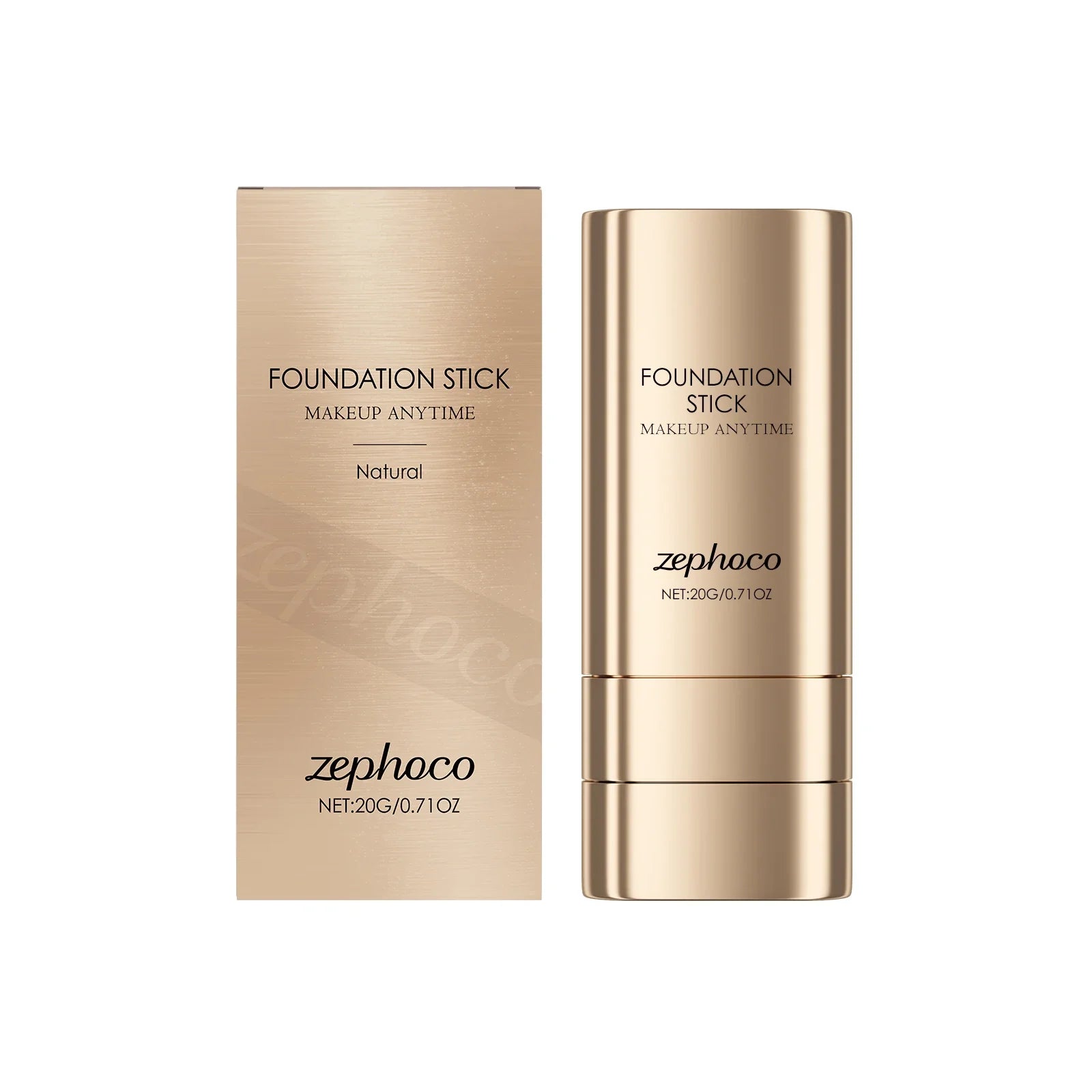 2-in-1 Foundation & Concealer Stick – Matte, Lightweight Coverage Foundation Concealer Stick Oasis Select Natural Color