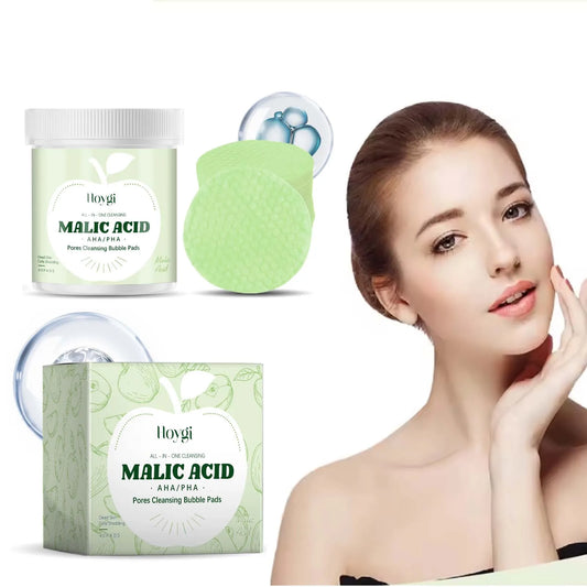Malic Acid Pore Cleansing Exfoliating Pads – 40 Pack Peaceful Pleasures Health and Wellness
