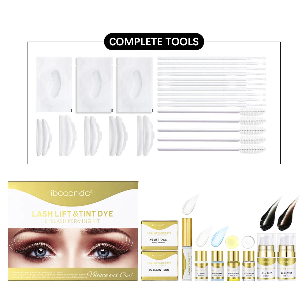 Professional Brow Lamination & Lash Lift Tint Kit | ibcccndc Lash & Brow Lift Kit Peaceful Pleasures Health and Wellness