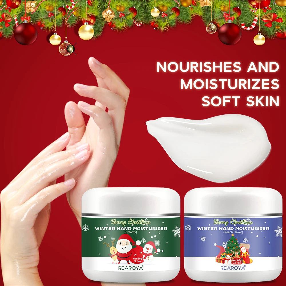 Holiday Hand Cream Gift Set – Moisturizing Daily Care Hand Care Peaceful Pleasures Health and Wellness