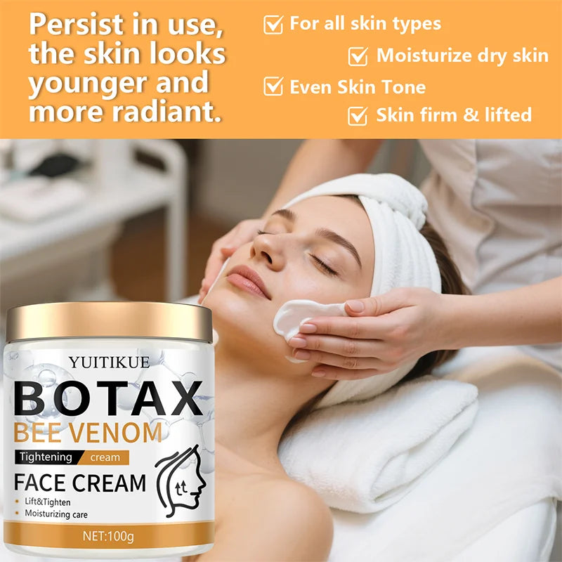 BOTAX Bee Venom Face Cream 100g | Firm, Lift & Hydrate