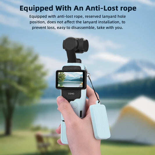 Silicone Case & Lens Cover for DJI Osmo Pocket 3 – Waterproof Camera Silicone Case Peaceful Pleasures Health and Wellness Set 1 purple