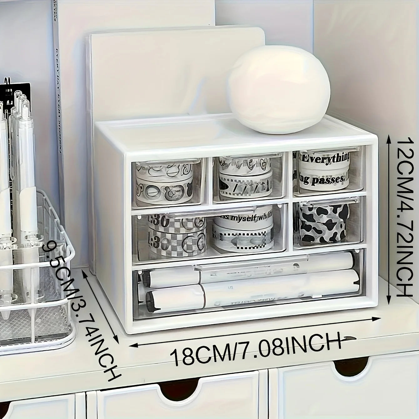 6-Drawer Desktop Organizer – Office, Stationery & Dorm