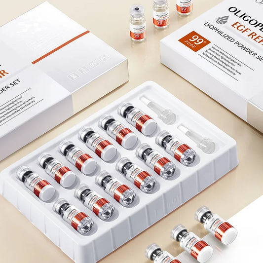 SADOER Freeze-Dried Peptide Serum Set | Pores & Anti-Aging Face Serum Set Peaceful Pleasures Health and Wellness