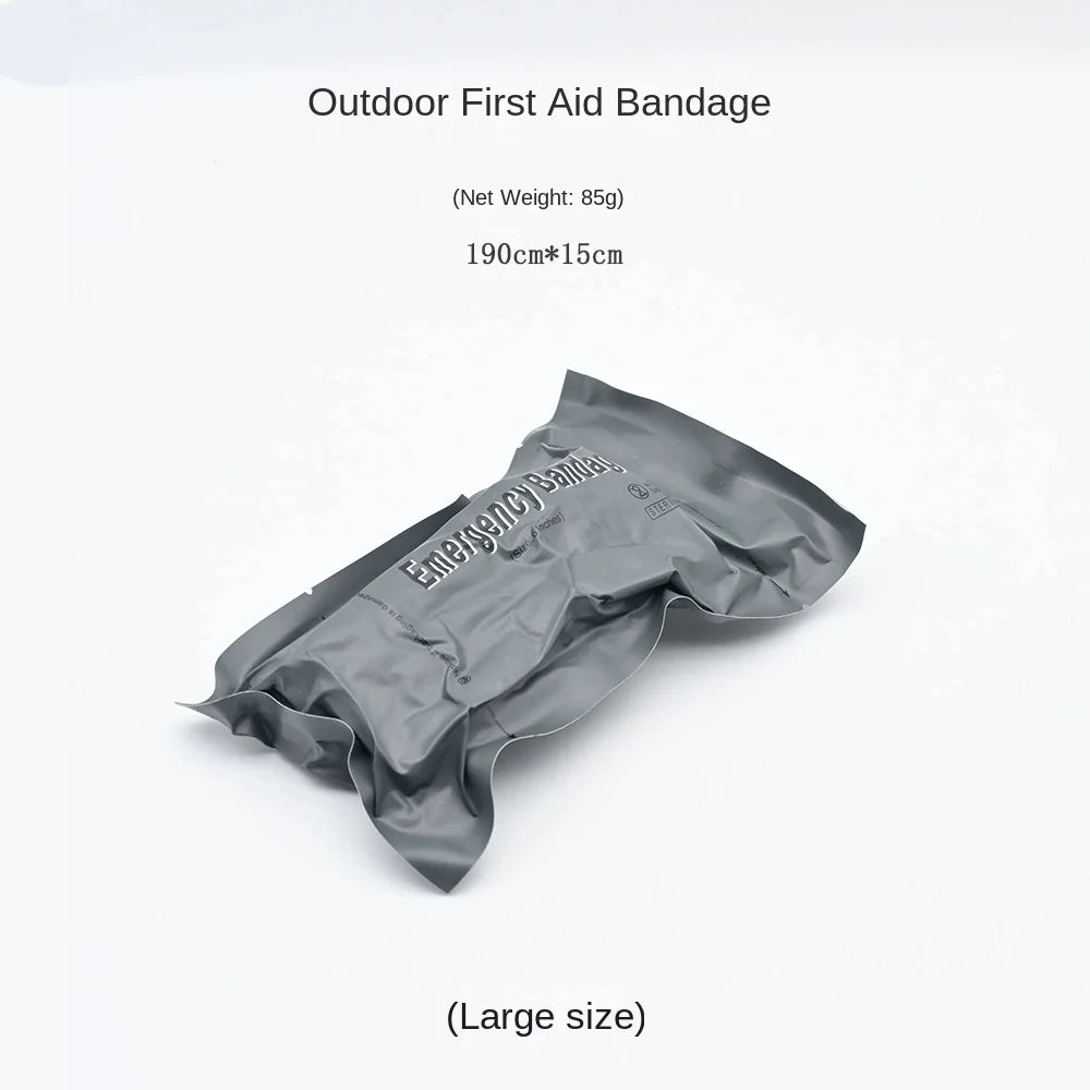 Medical Trauma Kit Israeli Bandage Emergency Security Protection For Outdoor Camping Hiking Wound First Aid IFAK Trauma Peaceful Pleasures Health and Wellness 6 inches
