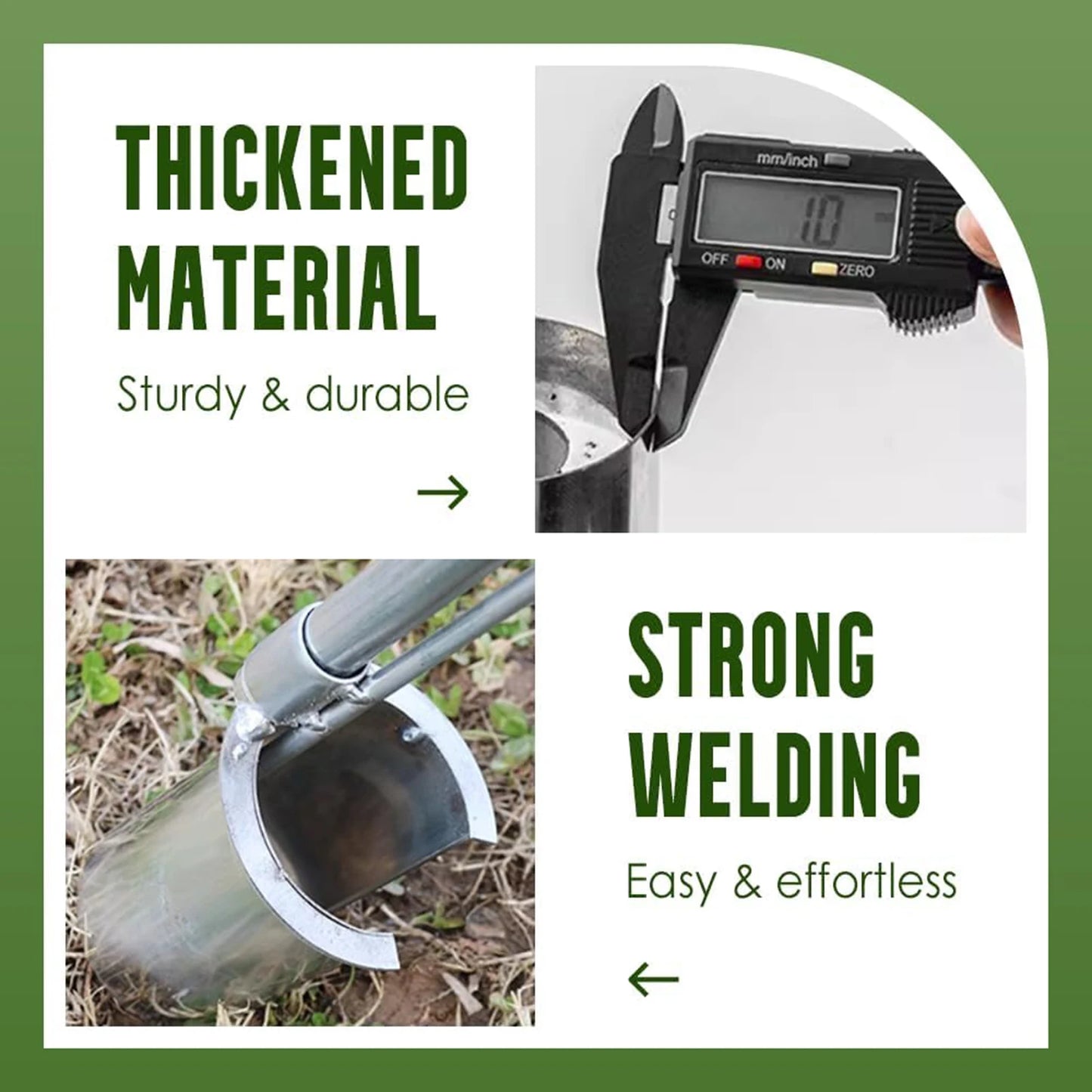 Aluminum Alloy Plant Transplanting Tool – Bulb & Seedling Transplanter