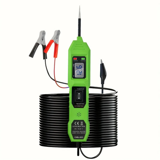 Smart Car Circuit Tester 823 | LED Voltage | 3.5–36V DC Peaceful Pleasures Health and Wellness green